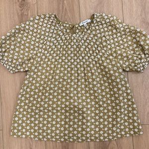 Madewell daisy blouse